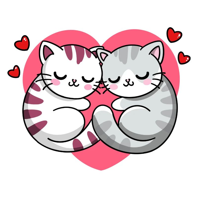 Chats de la Saint-Valentin