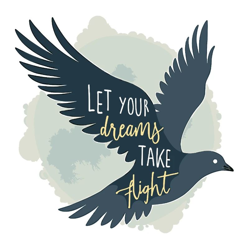 Let Your Dreams Take Flight Seagull Bird