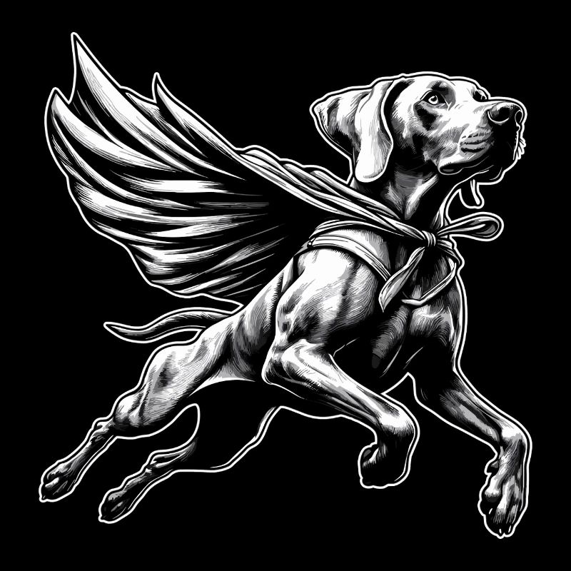 Super Dog Weimaraner Weimi Cape Cape Gift