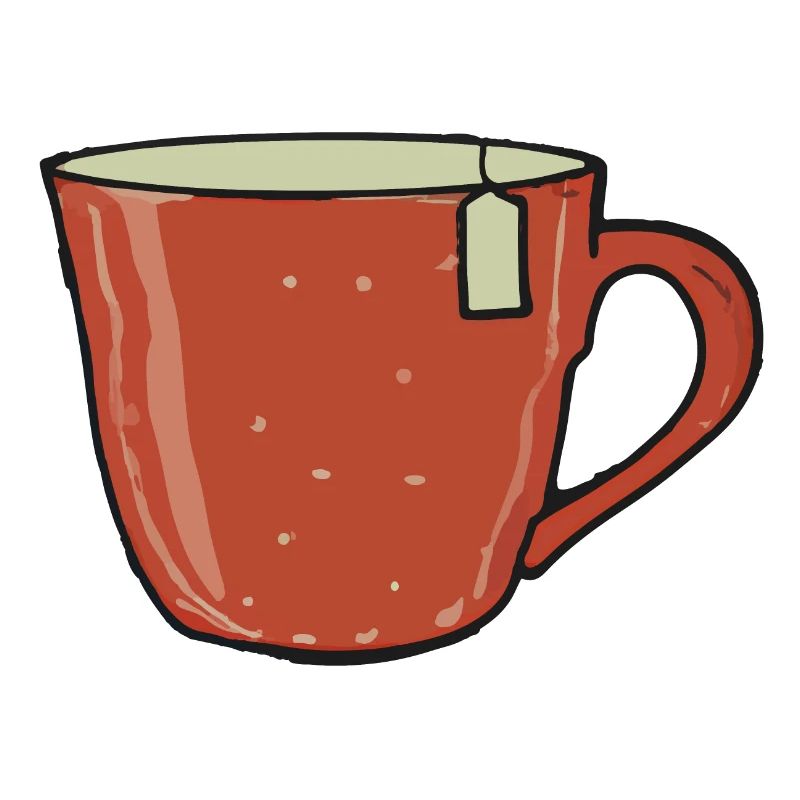 Tea Cup Tea Drinker Gift Idea