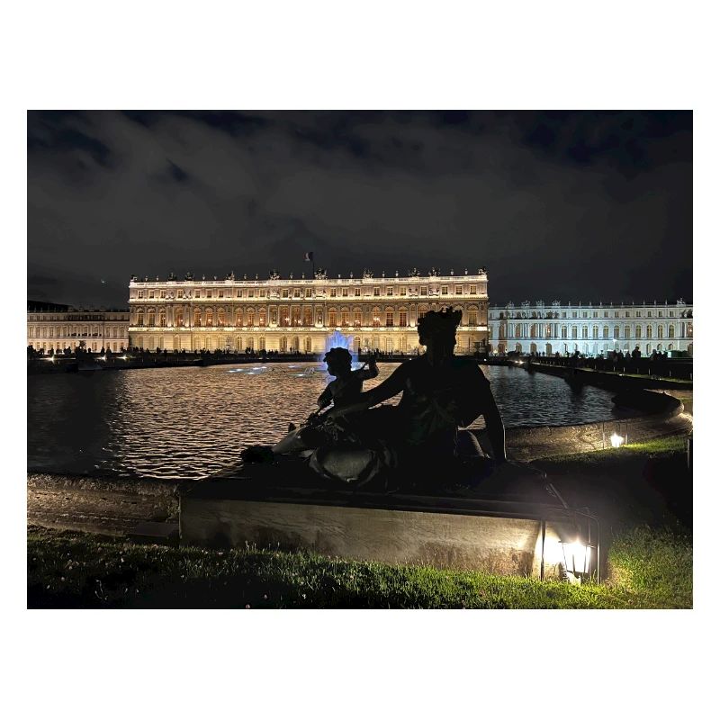 Château de Versailles de nuit
