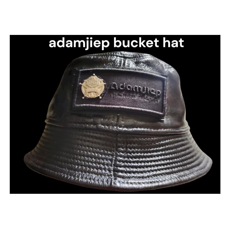 Black Bucket Hat Adamjiep