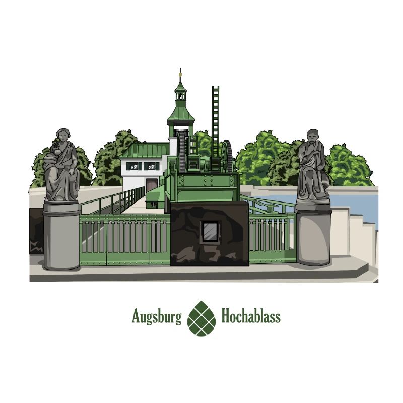 High Indulgence // High Customs // Augsburg // Illustration