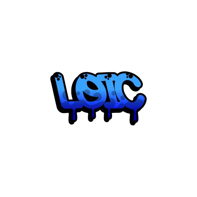 Graffiti first name Loic