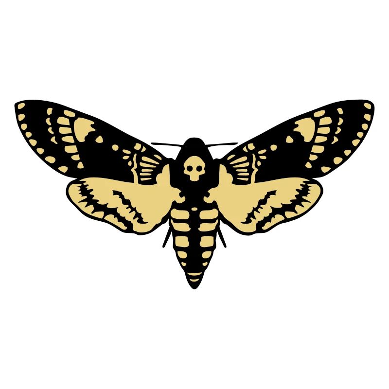 Sphinx tête de mort butterfly skull