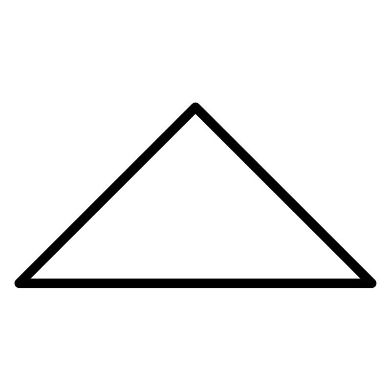 Math symbol - equilateral triangle