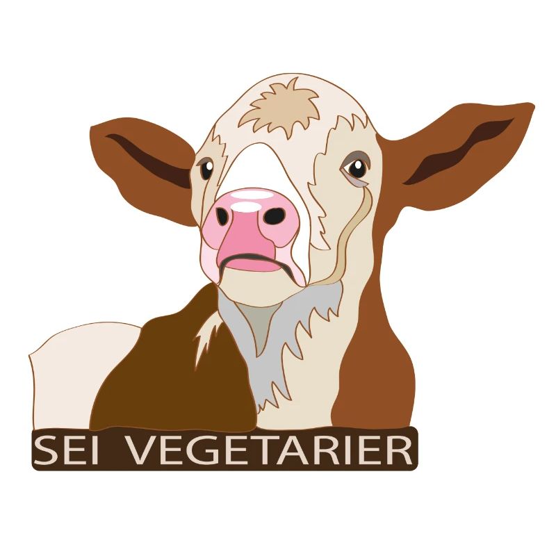 Kalb: Sei Vegetarier