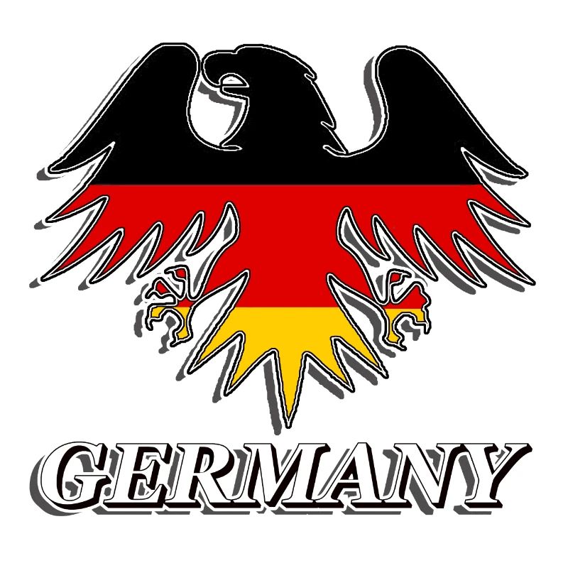 germany eagle t-shirt german flag tshirt tee