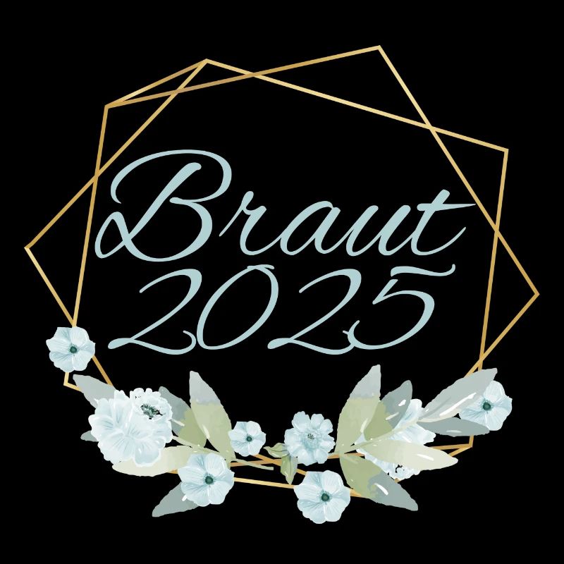 Blau Eukalyptus Boho - Braut 2025