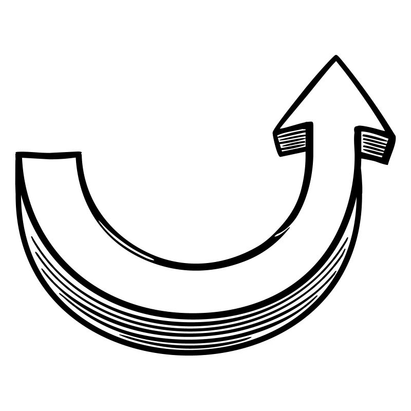 Sweeps 180° arrow forward