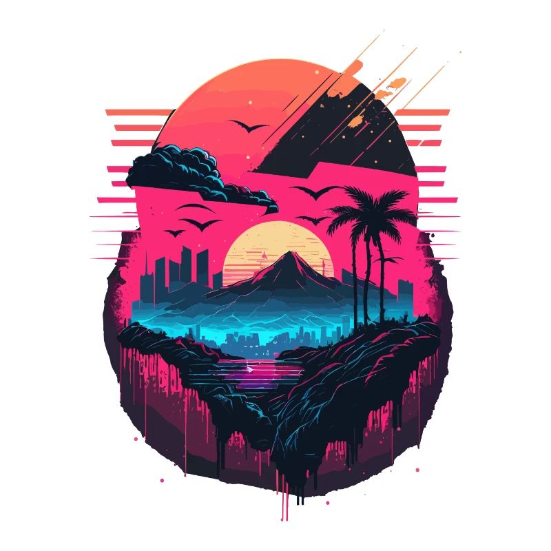 Synthwave Sunset