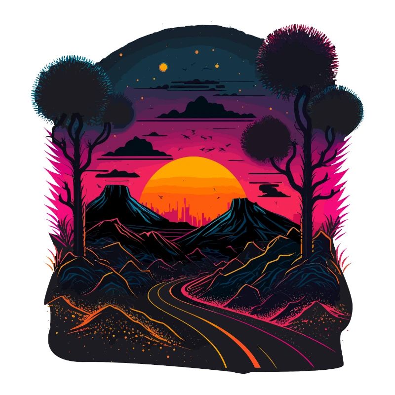 Synthwave-Artwork