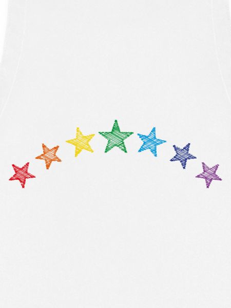 Sterne Regenbogen scribble