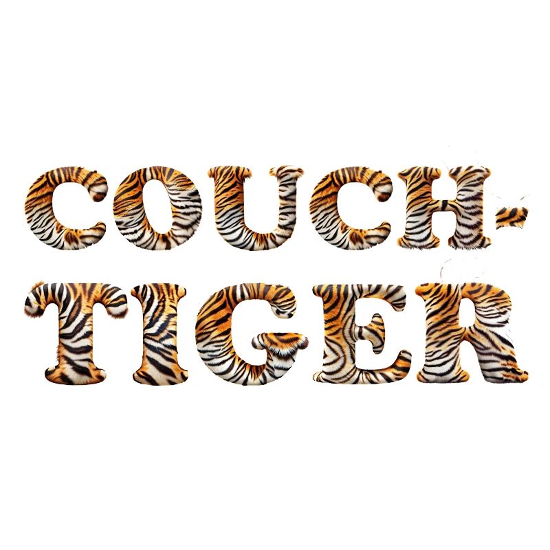 Jeu de mots expression ambiguë - canapé tigre