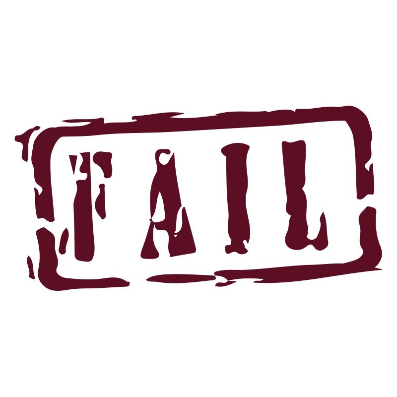 fail writing