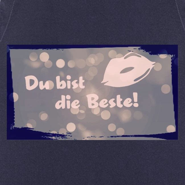 Du bist die Beste! Symbol und Muster