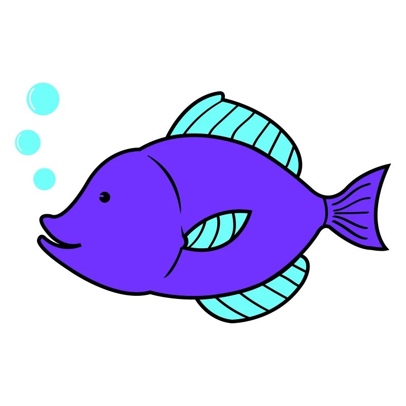 Bande dessinée de poisson