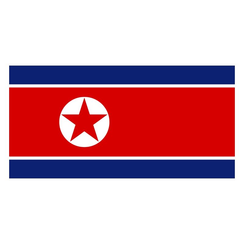 Drapeau national de la Corée du Nord