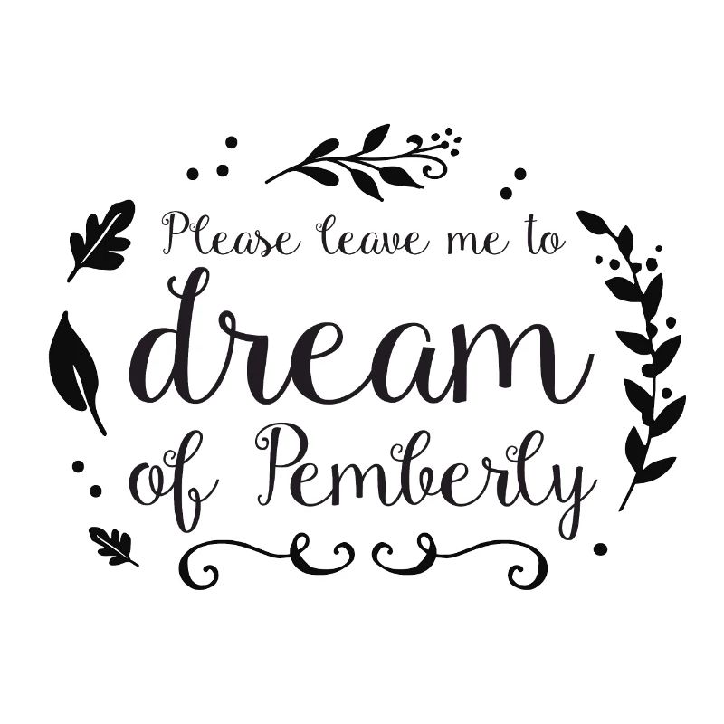 Bitte lassen Sie mich von Pemberley (Mr Darcy) träumen