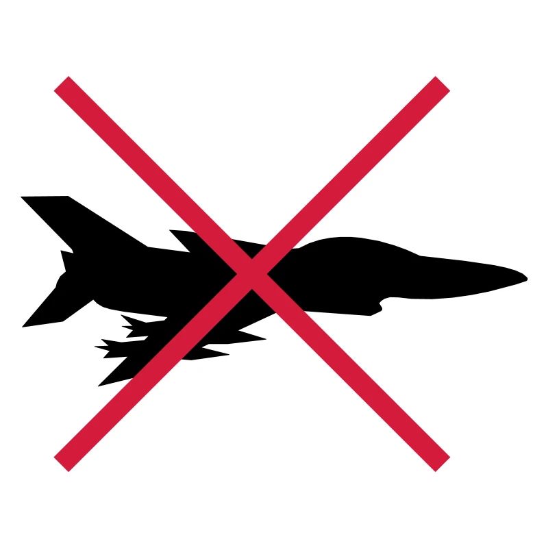 No Fighter Planes Shield