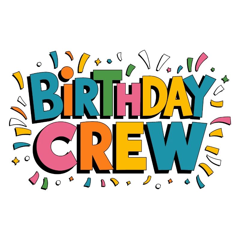 Geburtstags-Crew