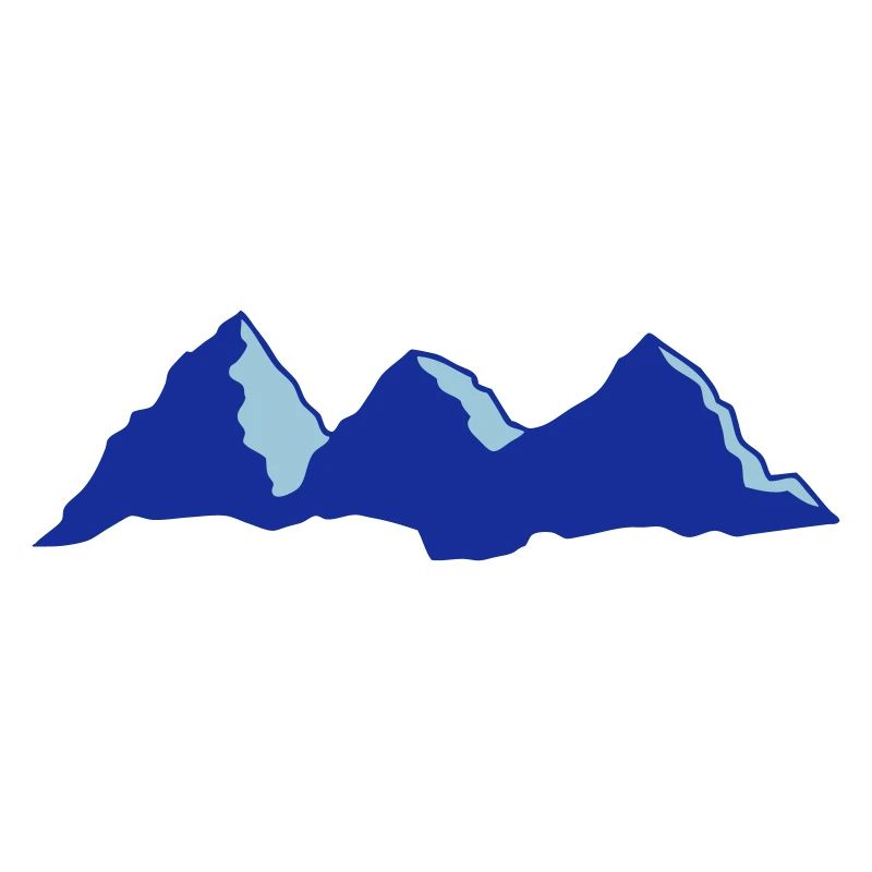 mountain highlander drawing vector