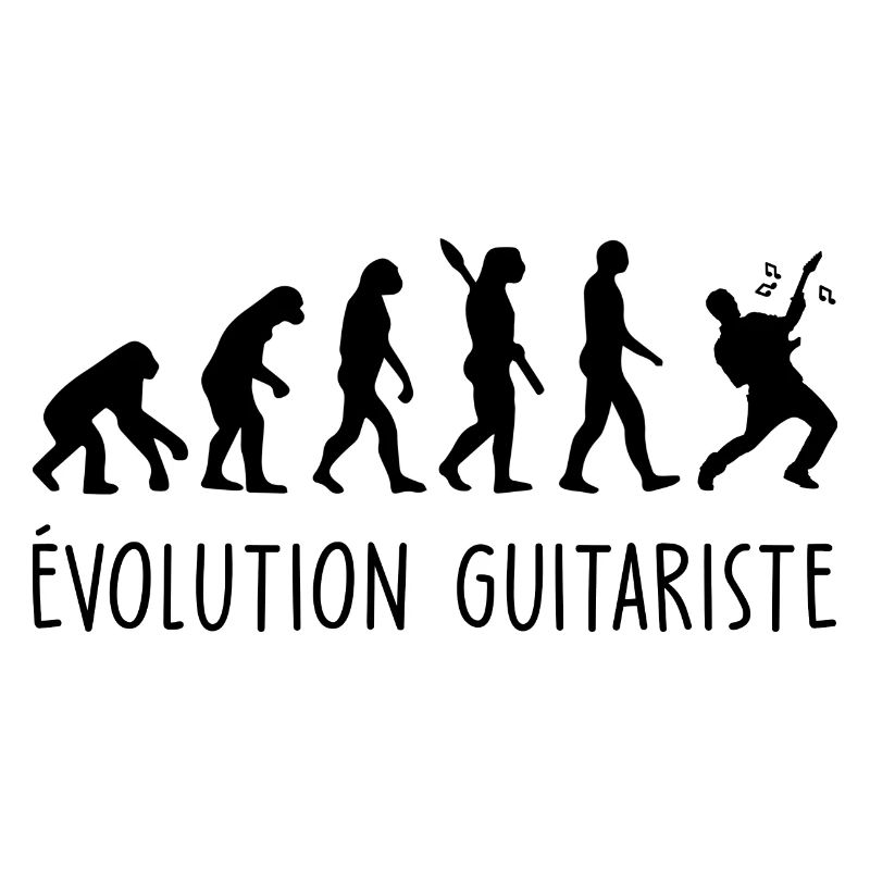 Évolution guitariste / Humour guitare