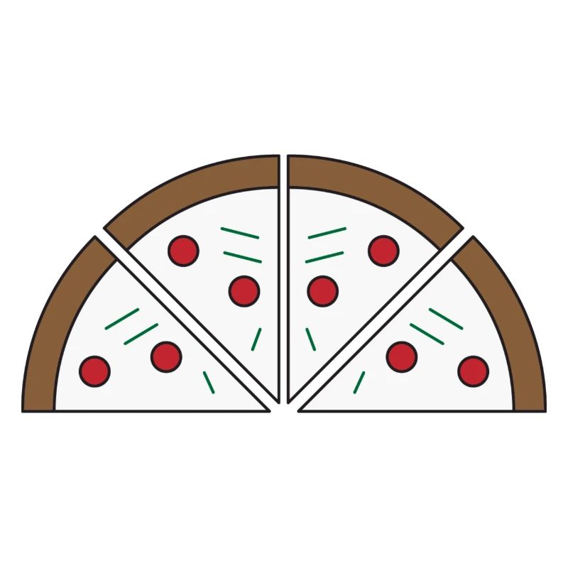 Bild von einer Pizza