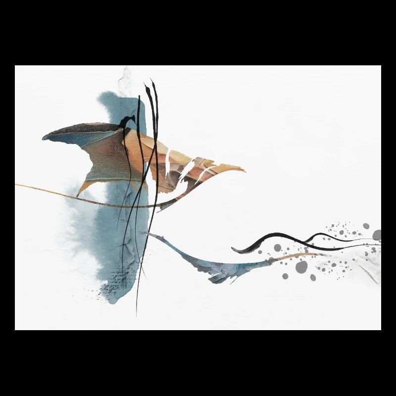 Percer à travers minimal, abstrait