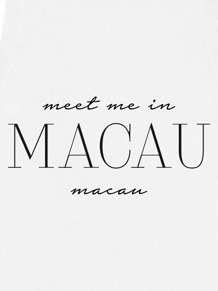 Rencontrez-moi à Macao