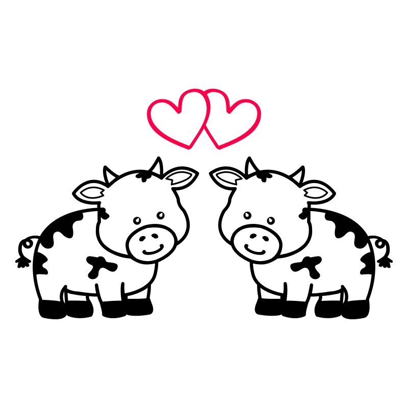 cows in love