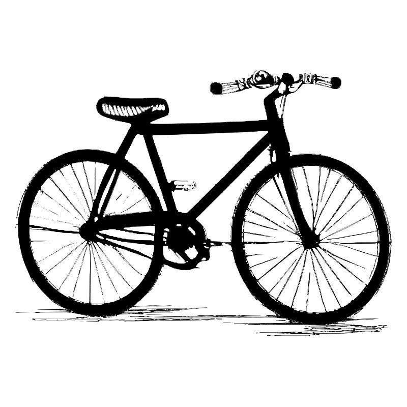Bicycle Doodle Bicycles Cycling Silhouette 5