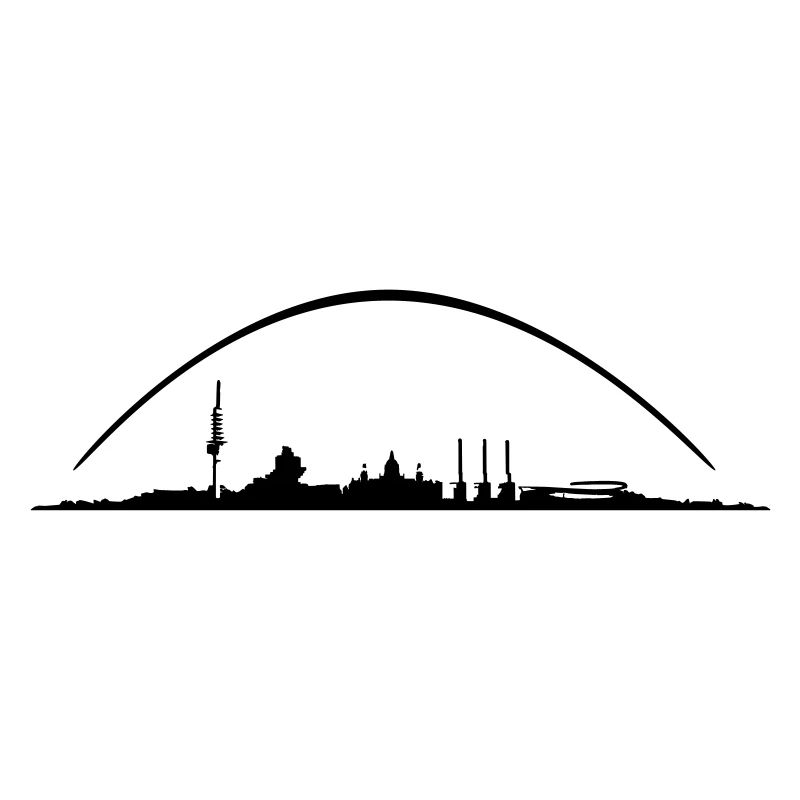 Hannover // Skyline // Silhouette // Skylineshirt