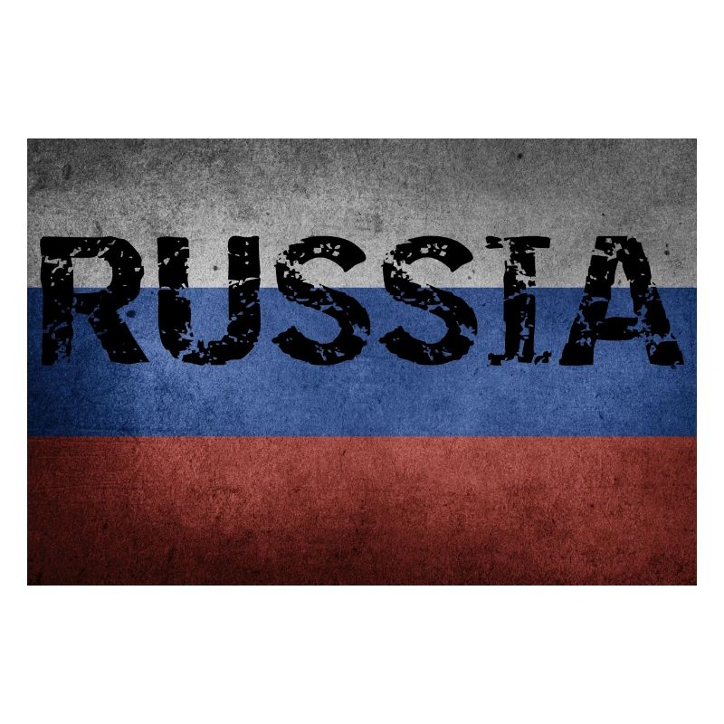 RUSSIAN FLAG DRAPEAU RUSSE