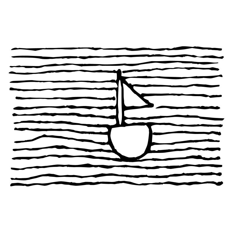 Boot im Meer