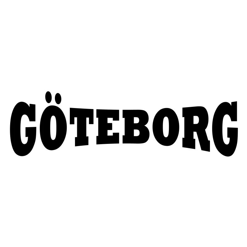 Göteborg lettrage