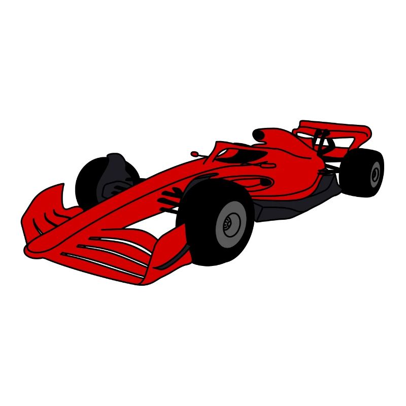 Formula Car Red