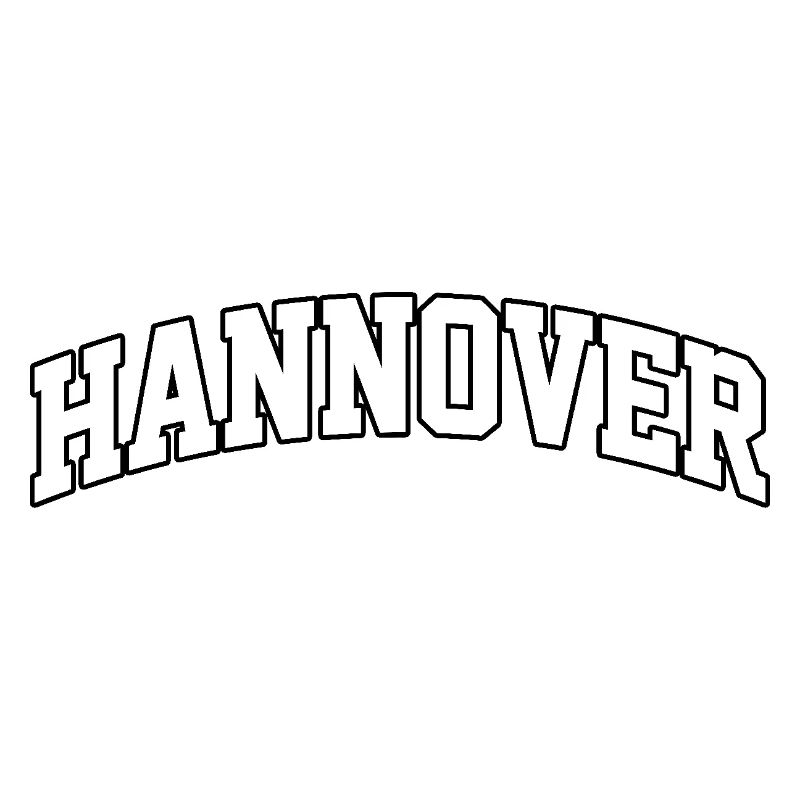 Hannover logo: Dynamic collegiate design
