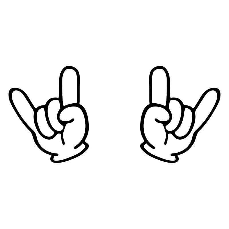 rock hands