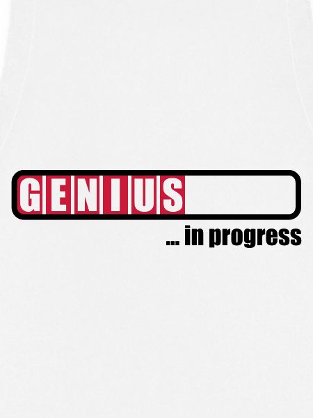 Genius in progress