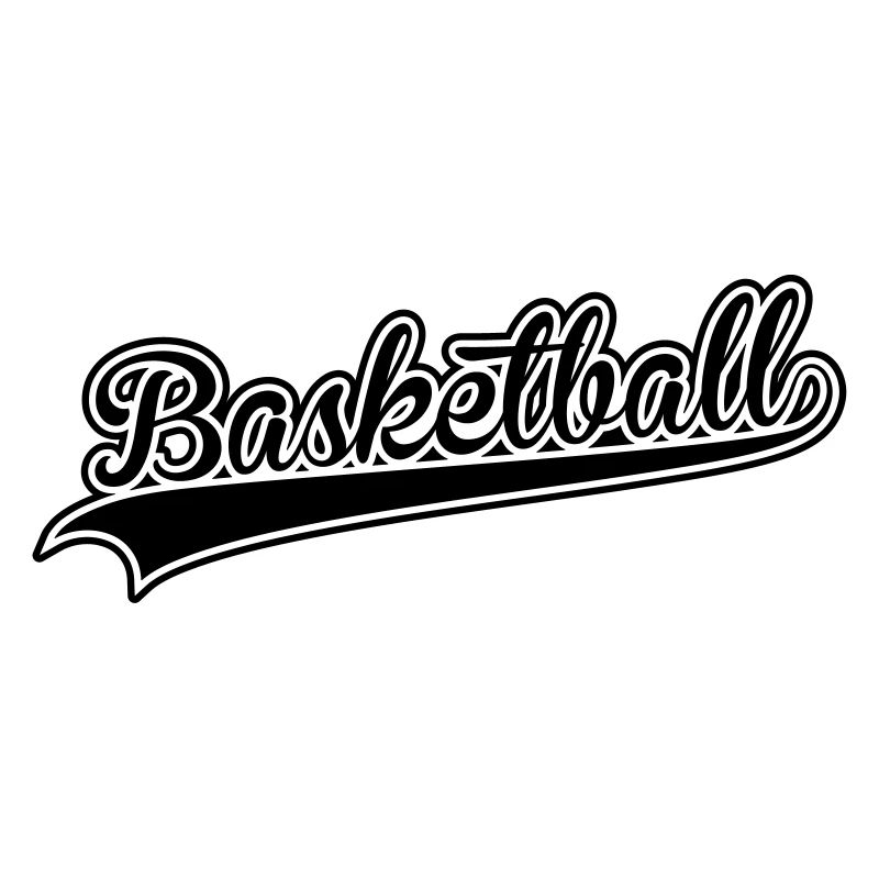 basket-ball lettrage