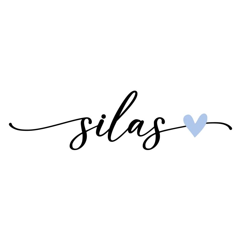 Silas Name Calligraphy Font