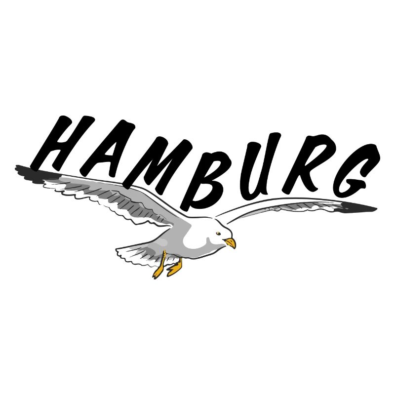 Hambourg sur Seagull - noir
