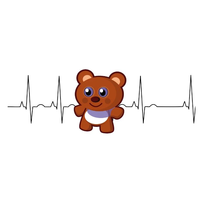 Teddy bear heartbeat