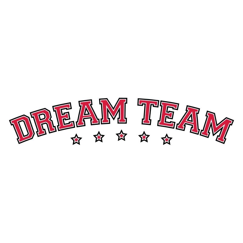 Text Bogen Design Freunde Pärchen Paar Dream Team