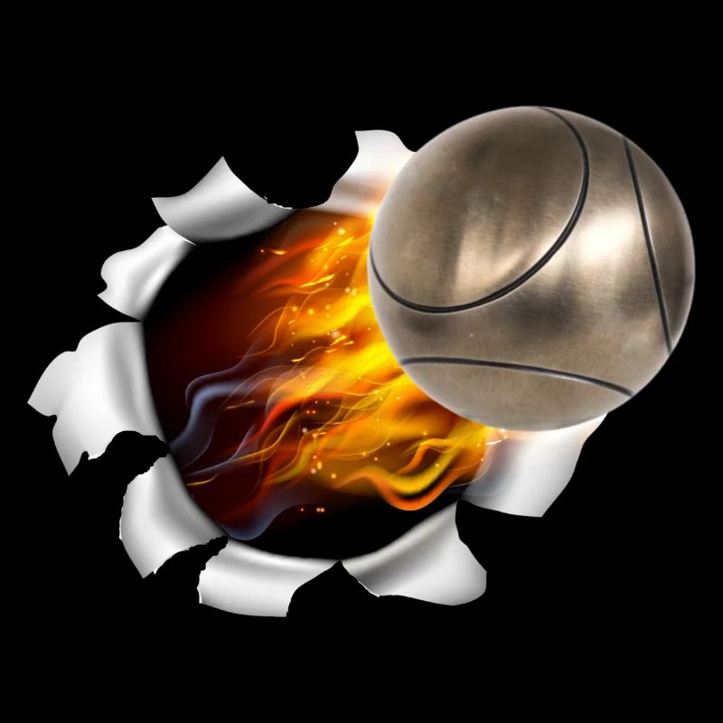 Boules on fire