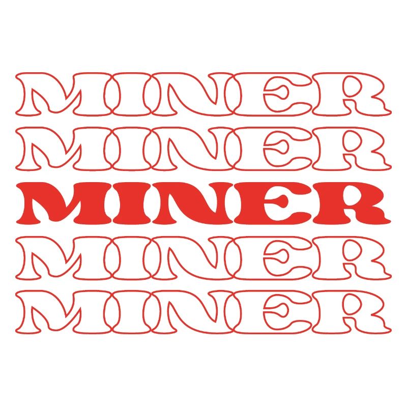 Miner Ore Digger Mine Worker Rockhound Extractor