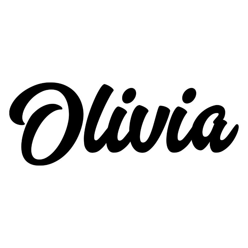 Olivia Custom Text Nom d’anniversaire
