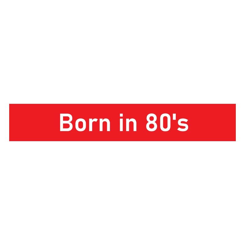 Né dans les années 80