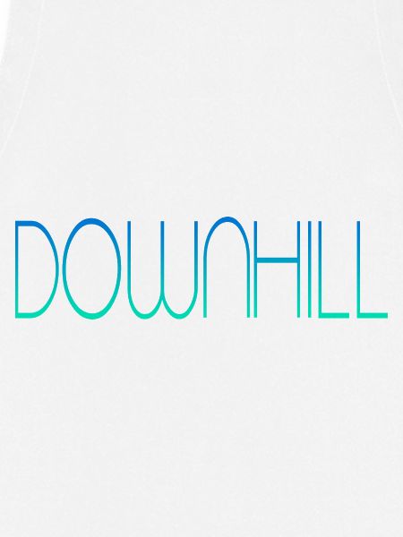 downhill